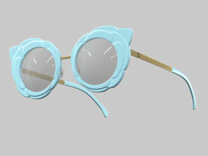 Sunglasses eyewear 4 colors 3D Model