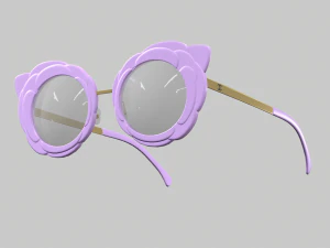 Sunglasses eyewear 4 colors 3D Model