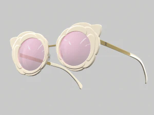 Sunglasses eyewear 4 colors 3D Model