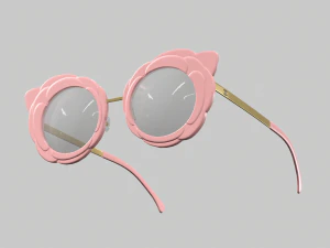 Sunglasses eyewear 4 colors 3D Model