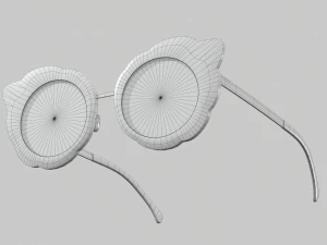 Sunglasses eyewear 4 colors 3D Model