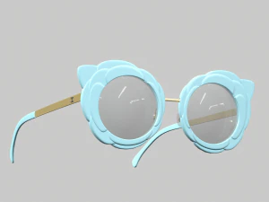 Sunglasses eyewear 4 colors 3D Model