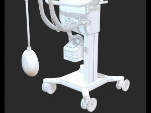 artificial lung ventilation device hamilton-c6 medical ventilator Model 3D