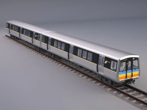 trem atlanta marta Modelo 3D