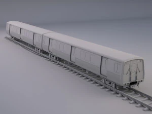 atlanta marta rail train 3D Model