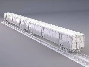 atlanta marta rail train 3D Model