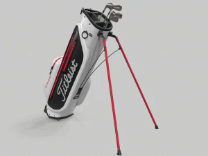 titleist white stadry golf bag 3D Model