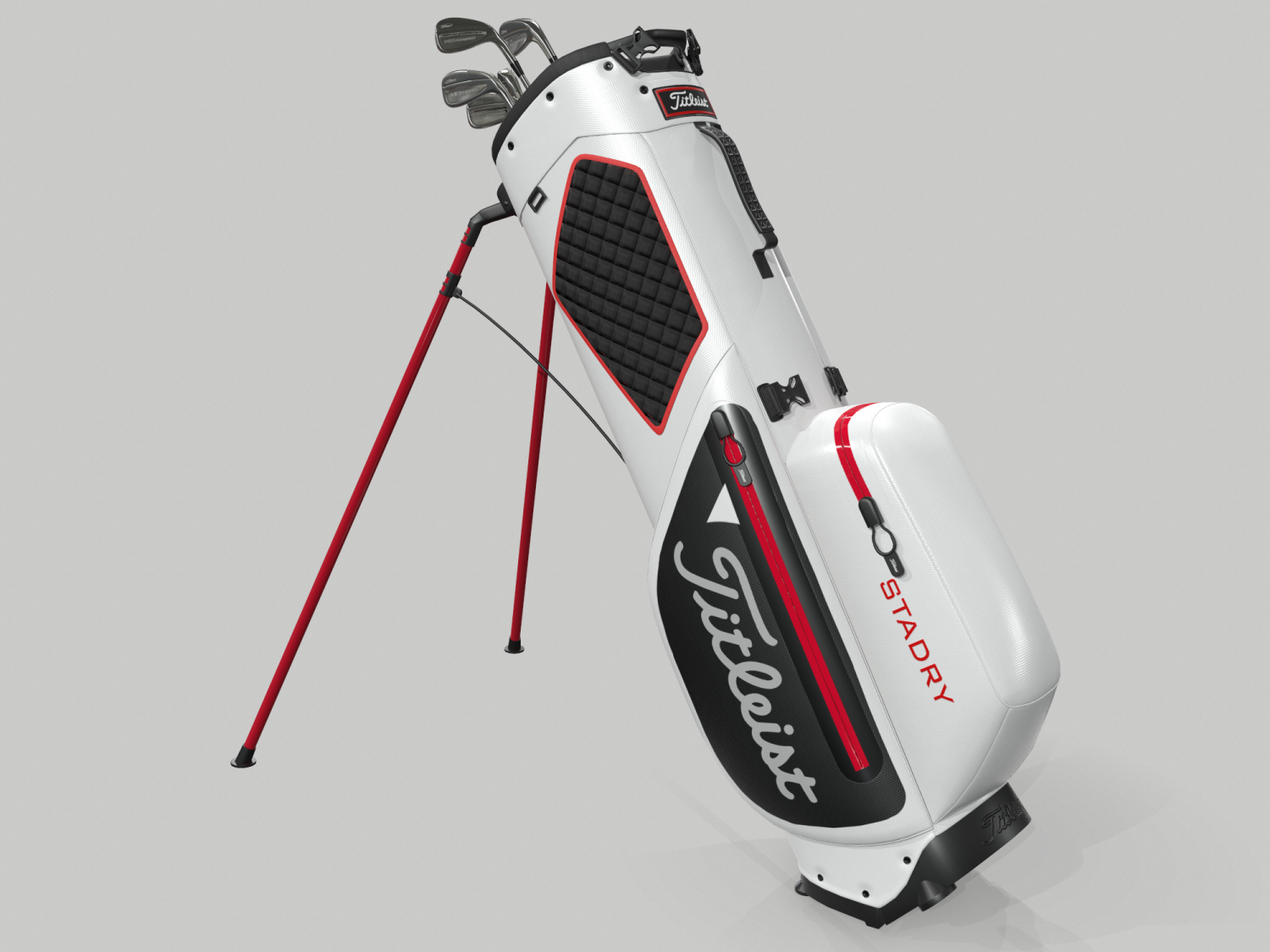 titleist stadry bw golf bag plus 3D Model in Sports Equipment 3DExport