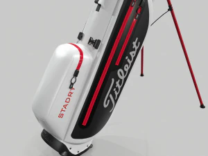 titleist white stadry golf bag 3D Model