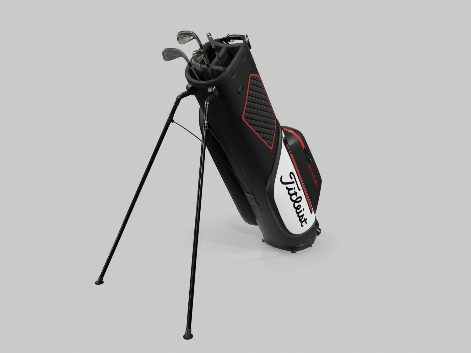 titleist stadry bw golf bag plus 3D Model in Sports Equipment 3DExport