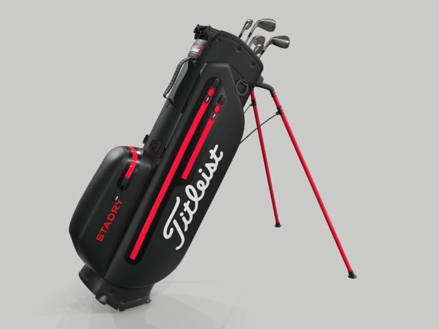 titleist black stadry golf bag plus Modèle 3D .c4d .max .obj .3ds .fbx .stl .blend 