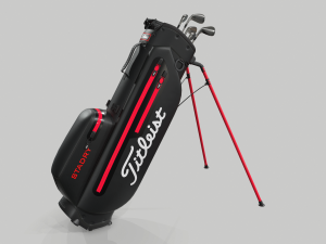 titleist black stadry golf bag plus 3D Model