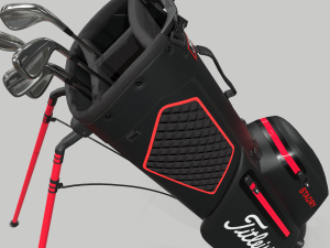 titleist black stadry golf bag plus Modèle 3D