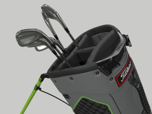 Titleist gray-green stadry golf bag plus Modèle 3D