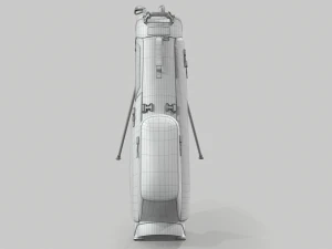 Titleist gray-green stadry golf bag plus 3D Model