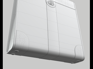 Ophidia gg top handle bag tote 3D Model