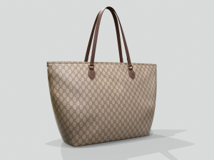 Women ophidia gg medium tote bags Model 3D