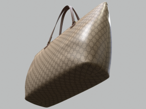 Women ophidia gg medium tote bags Model 3D