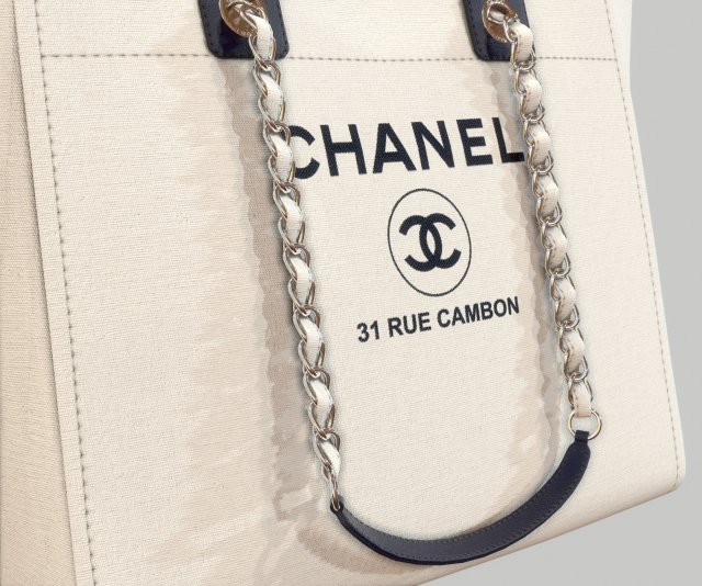 Chanel deauville white hotsell