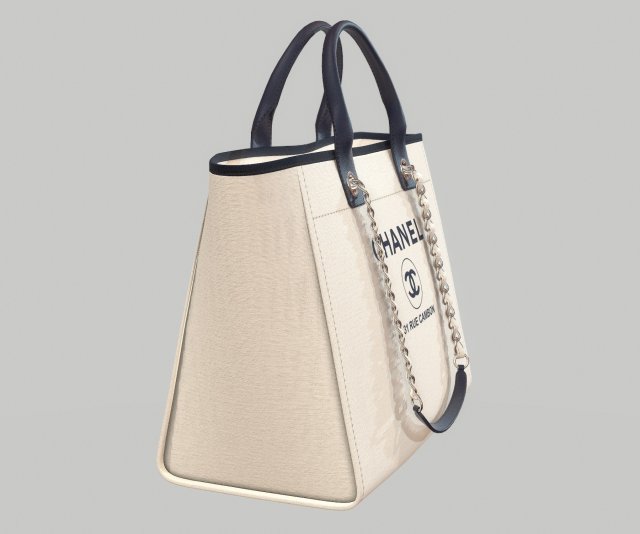 Replica chanel canvas discount tote