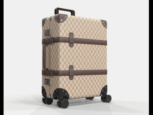 Globe-trotter gg canvas luggage suitcase 3D Model