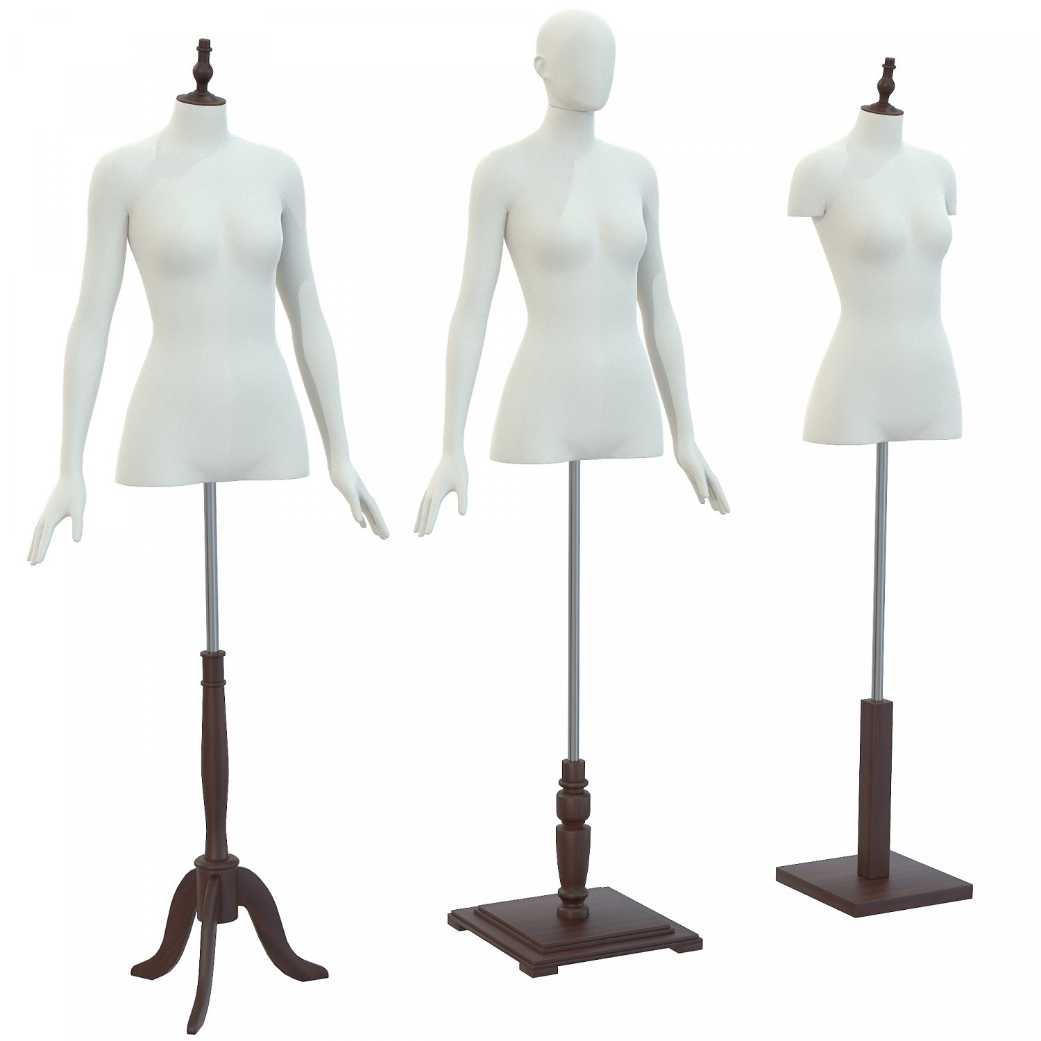 Dress mannequin with stand 3d model 3ds max files free download - modeling  27530 on CadNav