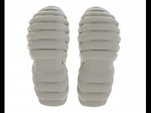 Echo Clog Sandals Shoes Modello 3D