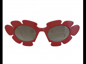 Flower sunglasses 3D Модель