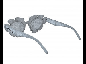 Flower sunglasses 3D Модель