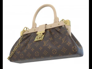 Monogram Clutch 3D Model