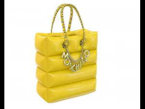 Lettering Charm Inflatable Shopper Bag 3D Model