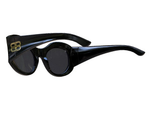 Balenciaga Hourglass Round Sunglasses 3Dモデル