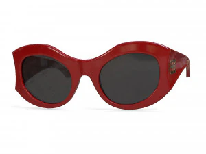 Balenciaga Hourglass Round Sunglasses 3D Model