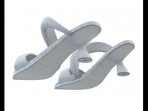 JW PEI Sara Mule 3D Model