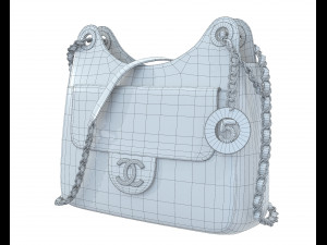 Small Hobo Bag 3D Model