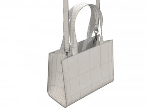Cise PBP - Vegan Leather Mini Bag 3D Model