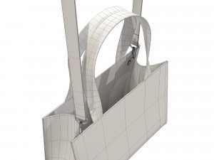 Cise PBP - Vegan Leather Mini Bag 3D 模型