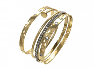 Bracelets Jewelry Fashion Set 1 3D Model