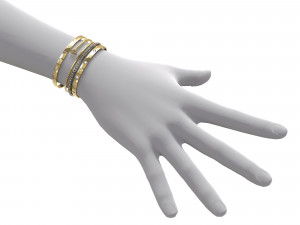 Bracelets Jewelry Fashion Set 1 3D Model
