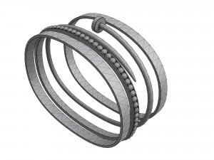 Bracelets Jewelry Fashion Set 1 3D Model