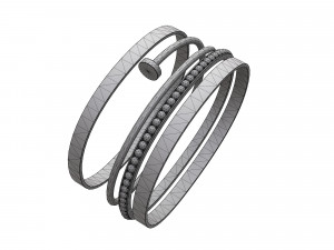 Bracelets Jewelry Fashion Set 1 3D Model