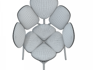 Petal Chair 3D Model