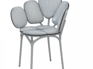 Petal Chair 3D Model