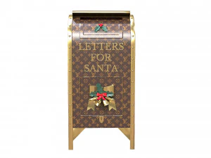 Santa Christmas Mailbox for Letters 3D Model