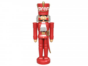 Nutcracker Wooden Soldier Figures Christmas Toy 3D Model