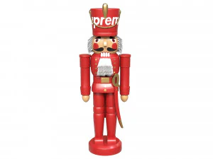 Nutcracker Wooden Soldier Figures Christmas Toy 3D Model
