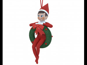 Elf Christmas Tree Toy 3D Model
