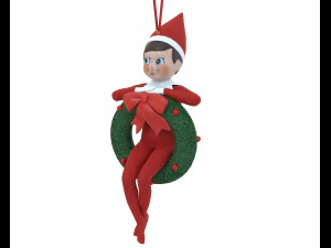 Elf Christmas Tree Toy 3D Model
