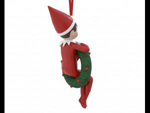 Elf Christmas Tree Toy 3D Model