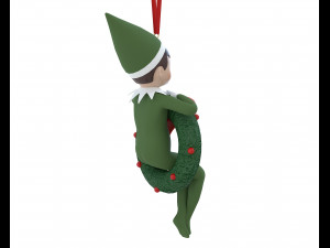 Elf Christmas Tree Toy 3D Model